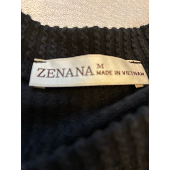 Zenana NWOT Size Medium Black ribbed short set.

****Size MEDIUM**** - Picture 7 of 7